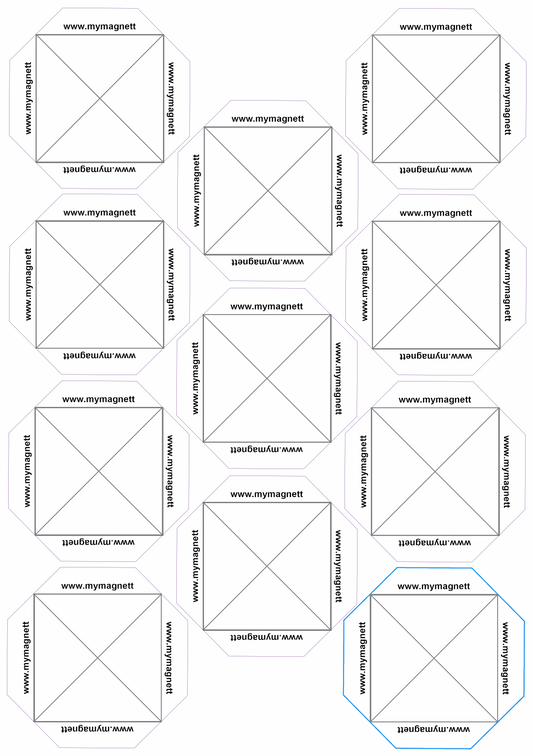 Magnet Photo Template (50mm)